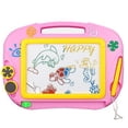 thumbnail image 1 of Tablero de dibujo magnético, regalos para niña/niño, bloc de escritura para dibujar con grabado de garabatos borrable, juegos de viaje para niños en el automóvil, juguetes para el desarrollo de, 1 of 8