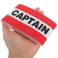 thumbnail image 3 of KONTONTY 2Pcs Captain Armband Adult Wear-resistant Nylon Elastic Material Sports Style for Rugby, 3 of 8