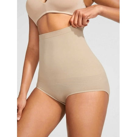 High Waisted Shapewear for Women Tummy Control Panty Underwear Seamless Comfort Slimming Briefs