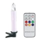 thumbnail image 1 of Paquete de 10 Velas LED ANGGREK sin llama parpadeantes con Control remoto decoración navideña, 1 of 8