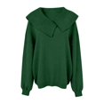 thumbnail image 4 of Breezora Chandail en Tricot pour Femmes avec Col Rond Manches Longues Ajusté Confortable Décontracté pour Style Moderne Taille g Vert, 4 of 4