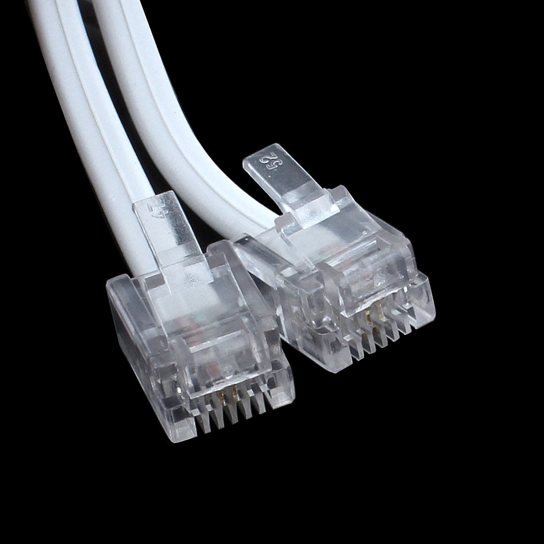10ft RJ11 6P2C Plug Modular Telephone Phone Modem Extension Cord Cable