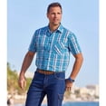 thumbnail image 3 of Atlas For Men Mens Checked Shirt, 3 of 3