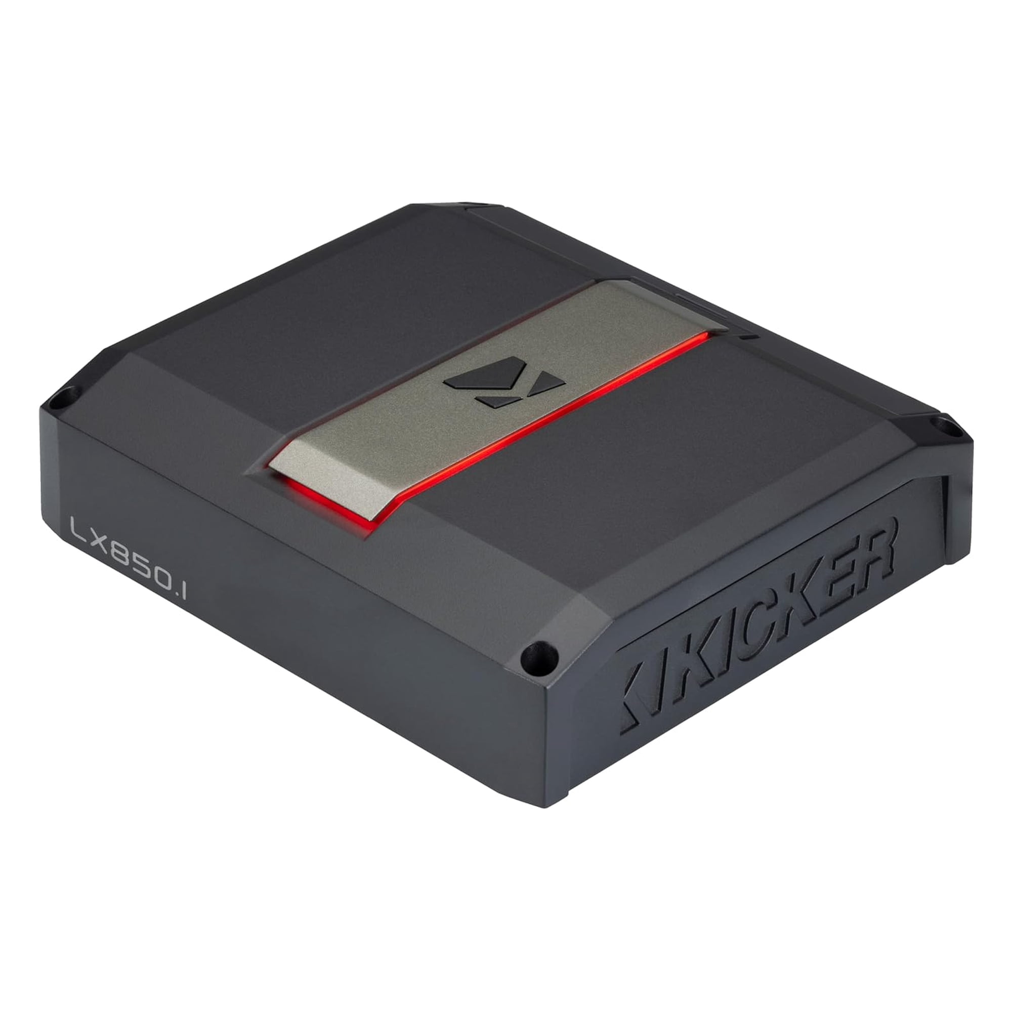 Kicker LX850.1, 46KISLOAD2 Smart Radio Interface, 850w Mono Class-D Subwoofer Amplifier with Smart Bass (51LX8501)