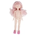 thumbnail image 1 of Adorable 28cm 22 bo articuda 1/6 chica muñeca cuerpo desnudo DIY juguete reempzos Flequillo rosa cro Zulema BJD Doll Nude Body, 1 of 8