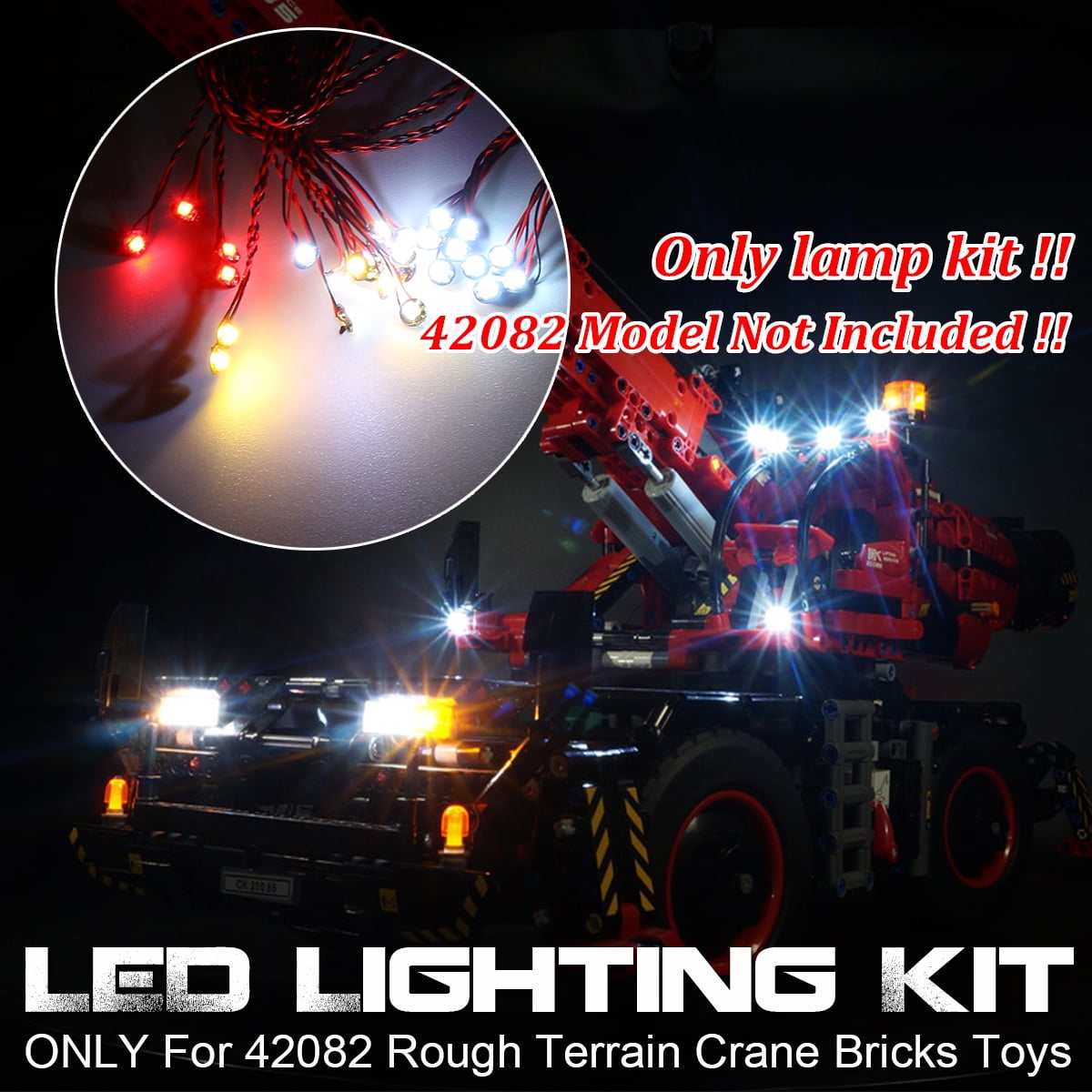 Lego 42082 light kit sale