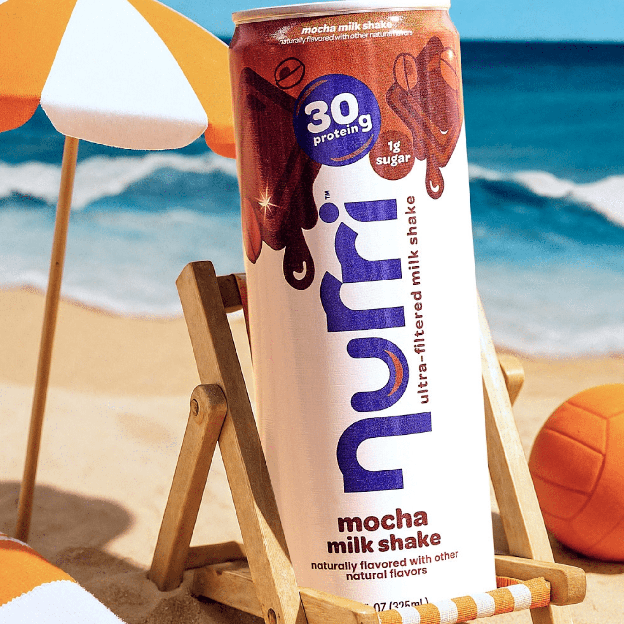 Nurri Ultra-Filtered Milkshake, 30g of Protein, Mocha, 11 fl oz Can