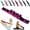 Pink, variant on YUJING SUPERLIFE 2-Pack 8-Section Resistance Bands Pink and Grey Yoga Straps for Flexibility Training
