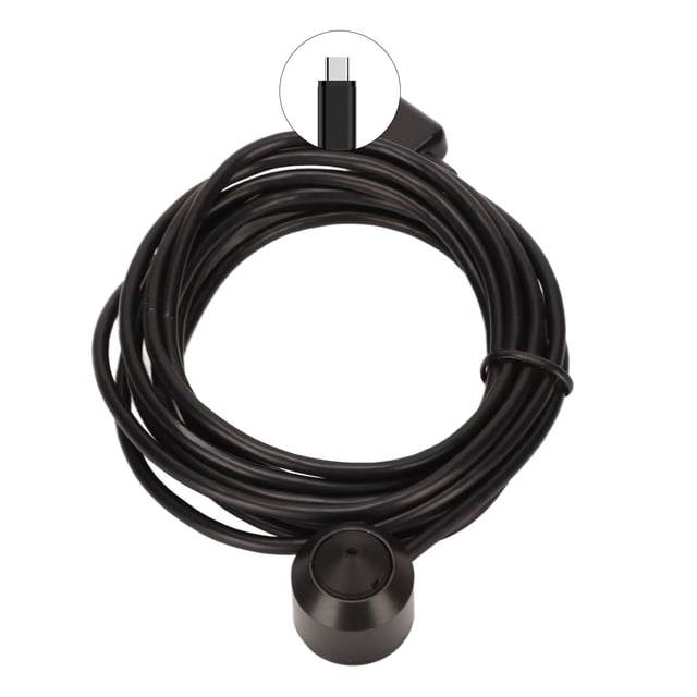 Mini Caméra de Sécurité, Image Claire Reproduction Précise des Couleurs Faible Consommation Performance Faible Luminosité 720P 1080P Mini Caméra Web USB ABS pour Caméra Interface Micro USB,Type C,USB
