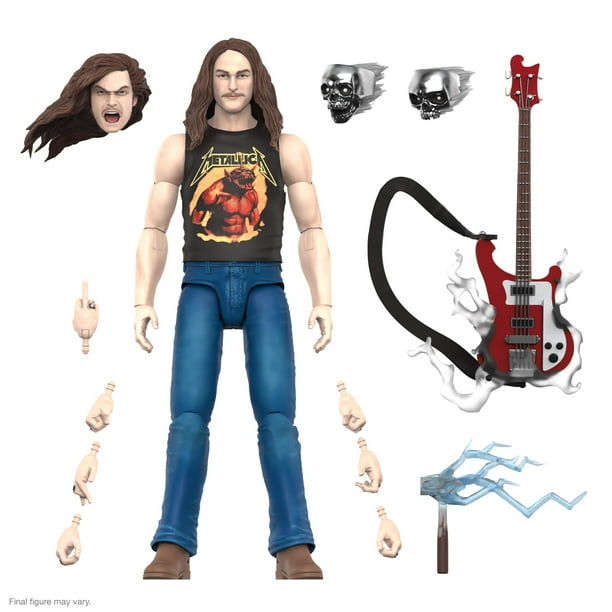Figura de acción Super7 ULTIMATES! Cliff Burton 18 cm - Metallica