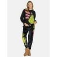thumbnail image 5 of Dr. Seuss Women’s The Grinch Mean One Graphic Sweatshirt, Sizes XXS-XXL, 5 of 6