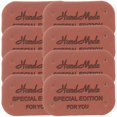 thumbnail image 1 of 100pcs Handmade Leather Labels Crochet Tags Knit Accessories with Holes for DIY Crafts, 1 of 2