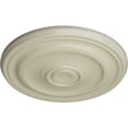 thumbnail image 3 of Ekena Millwork 15 7/8"OD x 1 1/2"P Kepler Traditional Ceiling Medallion (For Canopies up to 3 3/4"), Hand-Painted Clear Yellow, 3 of 5