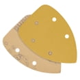 thumbnail image 3 of Dura-Gold Premium Mouse Detail Sander Sandpaper, 48 Assorted Grit Sanding Sheets - 60, 80, 120, 220, 320, 400-5 Hole Pattern Hook & Loop Triangle Mouse Discs - Woodworking Wood Crafting, Auto Paint, 3 of 6