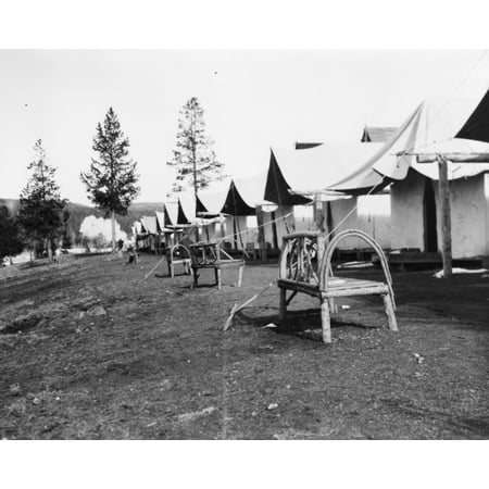 

Print: Tourist Accommodations In Upper Geyser Basin Yellowstone Park 1903