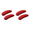 thumbnail image 3 of ZheElen Anti Skid Chair Armrest Cover Easy To Install Soft And Comfortable Polyester Elastic Office Chair Armrest Cover Winered 2Set, 3 of 6