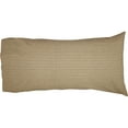 thumbnail image 6 of VHC Brands Farmhouse Star Appliqued Cotton Primitive Bedding King Pillow Case Set of 2, Charcoal Black, 6 of 6