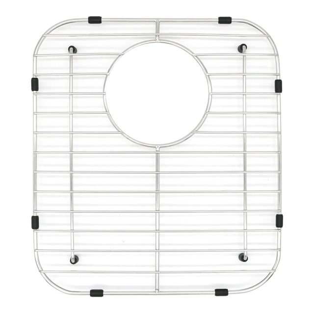 pitrice Sink Protector Universal Protective Sink Grid for Defrosting Domestic Drying Side Drain Hole 300x335mm