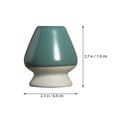 thumbnail image 2 of Japanese Style Matcha Whisk Holder Ceramic Whisk Holder Decorative Matcha Powder Cup, 2 of 9