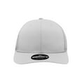thumbnail image 2 of Decky 6021 6 Panel Mid Profile Structured Cotton Blend Trucker-White, 2 of 3