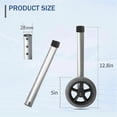 thumbnail image 3 of Walker Wheel, Walker Wheels Replacement 5 Inch, Wheels for Walkers, 3 of 5