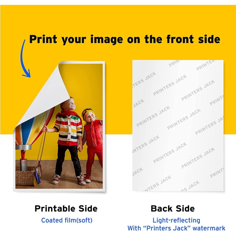Hayes Paper Co. | White Decal Paper (Waterslide) for Laser Printers - 20 printable A4 sheets | Top quality transfer paper (Waterslide decal