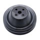 thumbnail image 2 of Polea de Bomba de Agua Corta, Accesorios Negros de Doble Ranura, Cambio de Acero, Apto para Sbc 262 327 265 307 267 Macarena Polea de bomba corta, 2 of 7