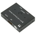 DisplayPort Switch 2x1/1x2 DisplayPort Bidirectional Switcher Support 8K 30Hz 5K 60Hz 4K 120Hz