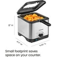 Chefman Fry Guy 1.5L Kitchen Deep Fryer Machine w/ Basket & Adjustable Heat Control