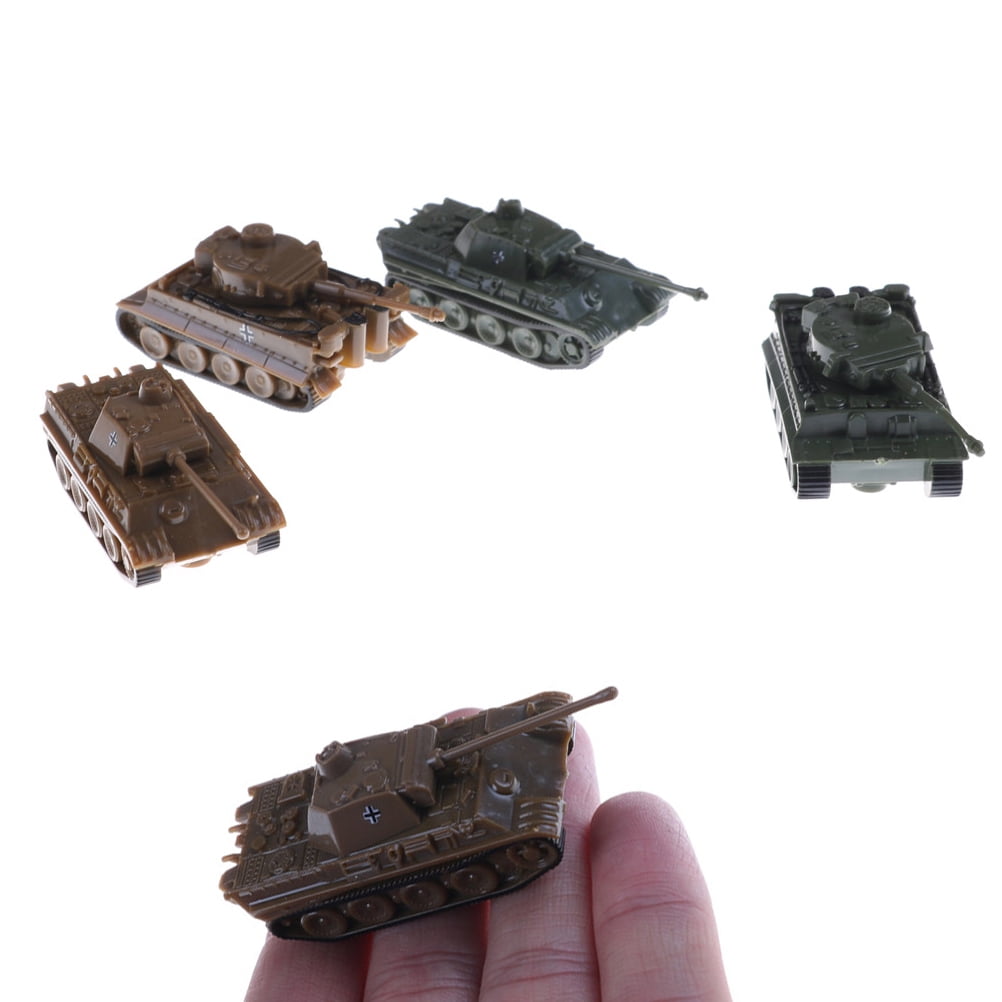 4D Sand Table Plastic Tiger Tanks Toy 1:144 World War II Germany Panther TaODUS 