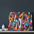 thumbnail image 3 of Lsque Abstract Jazz Instrumental Print Wall Art – Decorative Picture for Living Room, Bedroom, and Office (Horizontal), 3 of 6