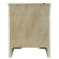 thumbnail image 6 of Homestead Collection Accent Cabinet w/ Laser Engraved Wolf Design, Left Hinged, Clear Lacquer Finish, 6 of 10