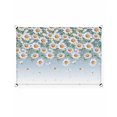 thumbnail image 2 of Sun Shade Sail 12x16Ft Flowers White Daisy Pattern Uv Block Sunshade Canopy Outdoor Shade Cover Rectangle Shade Cloth For Patio Garden Yard Deck Pergola, 2 of 6