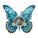 thumbnail image 1 of Lámpara Solar de Jardín con Forma de Mariposa, Iluminada con Energía Solar, para Patio, Artesanía en Hierro, Decoración de Jardín, para Banquetes, Reg, 1 of 9