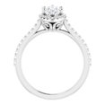 thumbnail image 3 of Arise Jewel 1.9 Ct Marquise Cut White Moissanite Rings for Her - Halo Moissanite Engagement Wedding Rings - Halo Solitaire with Accent Proposal Rings for Her - Delicate Special Occasion Rings, 3 of 5