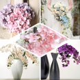 thumbnail image 5 of Efavormart 4 Pack 41" Tall White Silk Hydrangea Stems Artificial Flowers For Wedding Floral Arrangements, 5 of 11