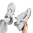 thumbnail image 3 of Men's Lightweight Breathable Sneakers with Cushioned Sole Suitable for Gym,, Casual Wear -Top Minimalist Running Shoes - Lace-Up Sports Sneakers - Low, 3 of 5