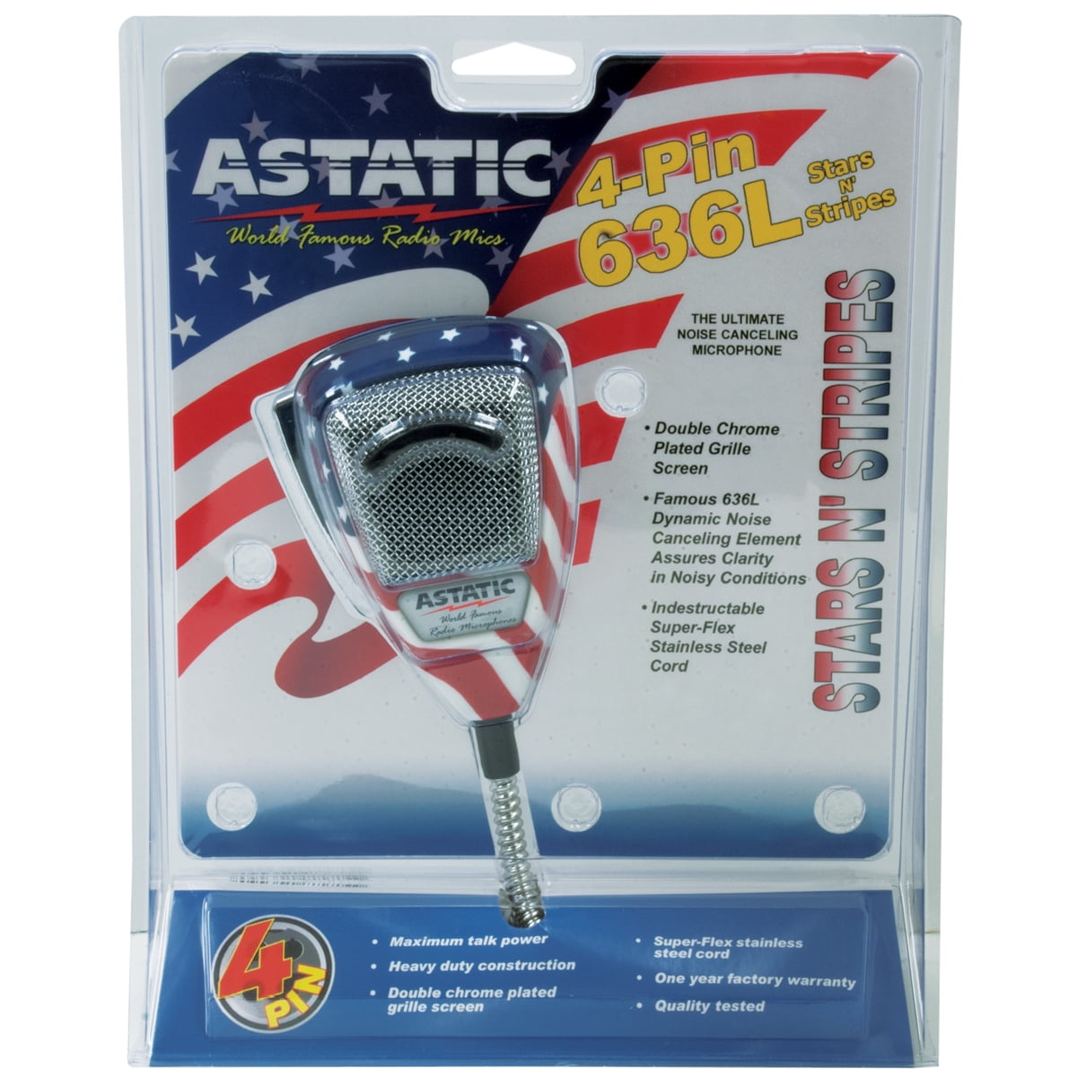 Astatic Astatic 636L Mic Stars And Stripes N/C - Walmart.com Astatic Astatic 636L Mic Stars And Stripes N/C - Walmart.com