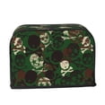thumbnail image 2 of Haiem Camouflage Skull Print Toaster Covers 2 Slice Wide Slot,Bread Dust Cover & Fingerprint Protection,Bread Machine Cover,Appliance Covers, 2 of 7