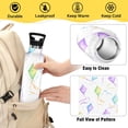 thumbnail image 4 of Kids Insulated Stainless Steel Sports Water Bottle 600ml (20oz) Colorful Kites Pattern, 4 of 6