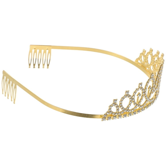 Worgeous 40 Birthday Crown Women's Birthday Accessories 14.00X12.50X5.00CM Golden