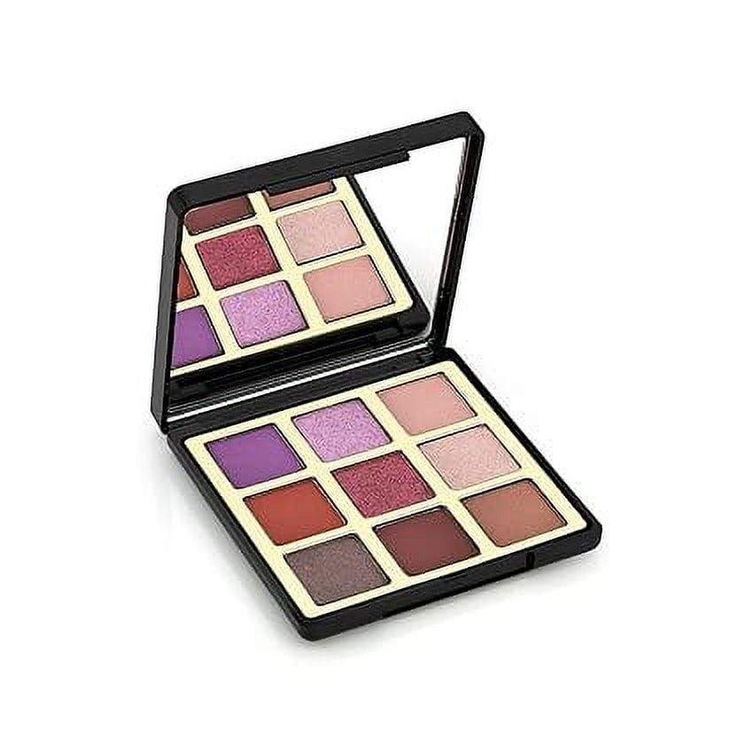 Eleman Zephyr Purple Eyeshadow Palette - Ultra Rich Pigmented Matte, Metallic, Shimmer And Satin Shades - Vegan And Cruelty-Free Ingredients