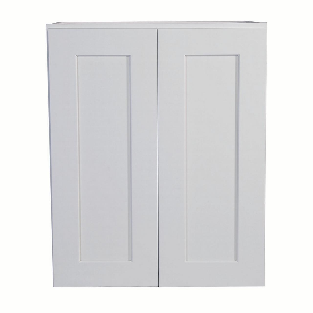 Design House 561571 Brookings Unassembled Shaker Tall Wall Kitchen Cabinet 24x24x12, White
