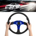 thumbnail image 3 of Car Steering Wheel, 350mm/14in Racing Car Sport Steering Wheel  6  Universal Modified Accessory, 3 of 8