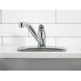 Mainstays 8" Widespread Single Handle Kitchen Faucet, Chrome