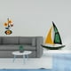 thumbnail image 2 of Porta Toallas De Papel De Hierro, Escultura De Velero, Dispensador De Pañuelos Vertical Antideslizante, Adorno De Mesa, Colección De Decoración Feng Shui, Figura Decorativa Para Centro De, 2 of 8