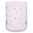 thumbnail image 3 of ThisWear Alien UFO Mug Pizza Mug UFO Pizza Abduction Pizza Slice Line Art 2 Pack 15oz Coffee Mugs, 3 of 4