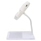thumbnail image 2 of Microscopio digital inalámbrico mini portátil 8 LED HD cámara de Microscopio WiFi USB compatible para teléfono inteligente tableta PC blanco Ticfox, 2 of 14