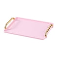 thumbnail image 1 of Clearance Promotion Plastic Tray Tea Tray Fruit Tray Beauty Salon Storage Hotel Home Use English Rectangular Cup, 1 of 5