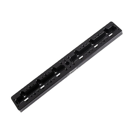 Kokiya Telescope Mounting Plate Easy Installation 335mm Sturdy Metal Plate Black